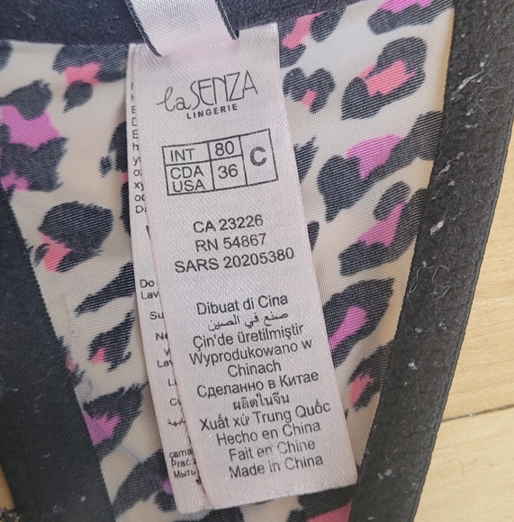 Leopard La SENZA push up bra - Picture 7 of 8